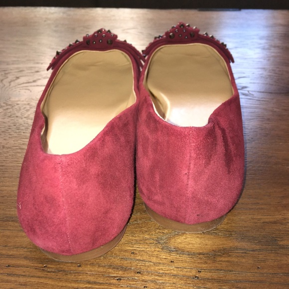 Vince Camuto Cherra Studded Suede Ballet flats - Picture 6 of 7